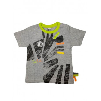 T-shirt maglia maglietta bimbo neonato bambino Tuc Tuc grigio