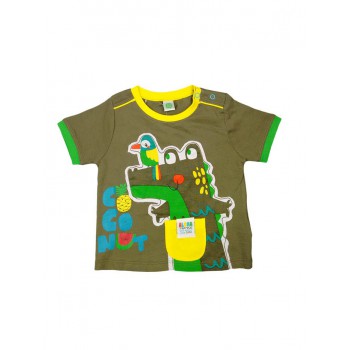 T-shirt maglia maglietta bimbo neonato bambino Tuc Tuc verdino