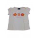 T-shirt maglia maglietta bimba neonato bambina Losan bianco