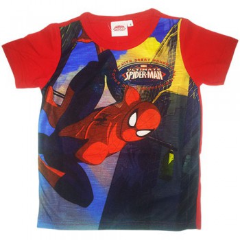 T-shirt maglia maglietta bimbo bambino uomo ragno Spiderman