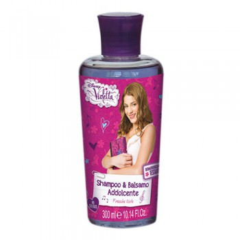 Shampoo e balsamo addolcente bimba bambina Disney Violetta